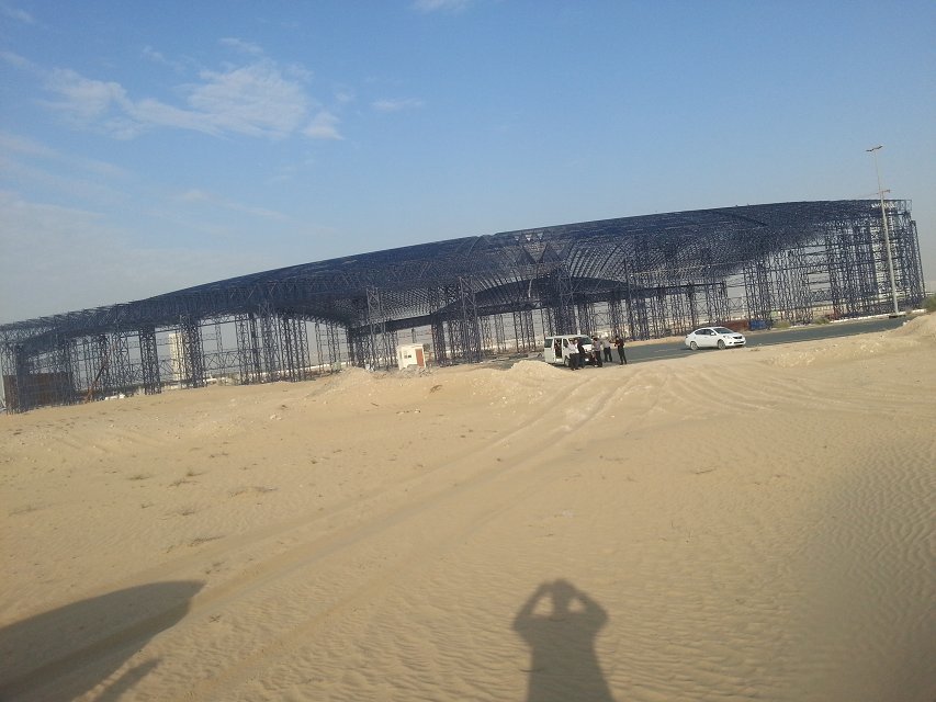 辉县大型场馆网架工程